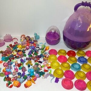 Huge Hatchimals Lot. Accessories. Beds. Storage.
